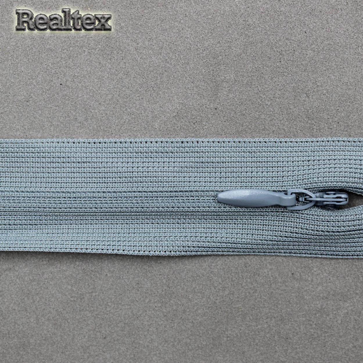  Молния потайная Т.3 50см цв.396S светло-серый