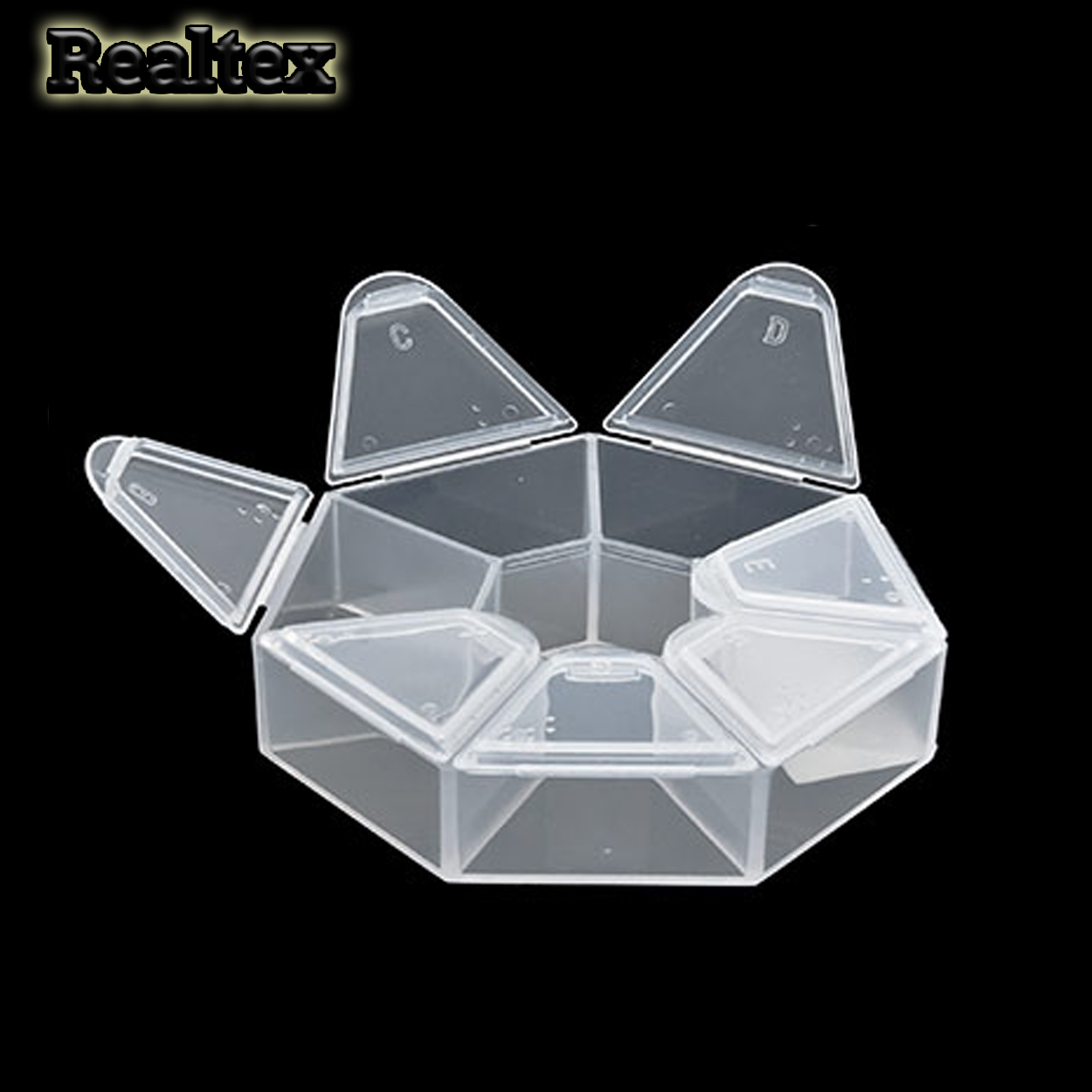 Контейнер пластик T-36/К-36 91*21мм (3шт) цв.прозрачные