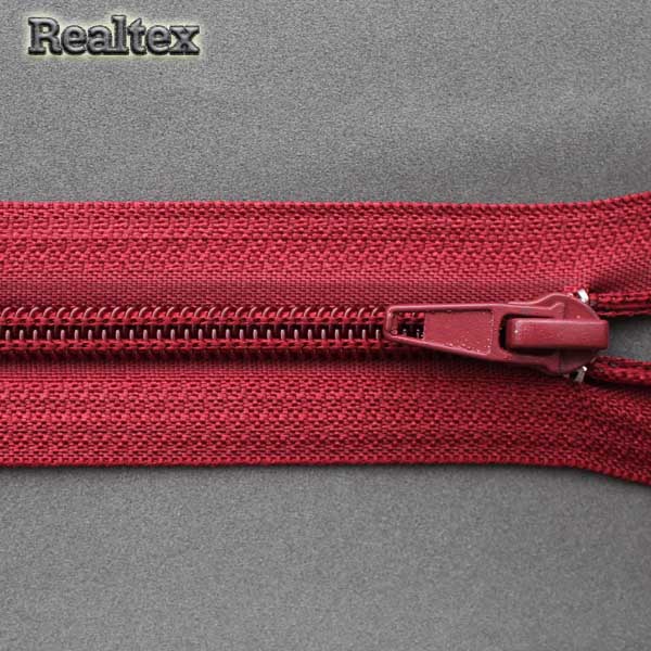 Молния витая Т.5 60см разъемная цв.172 бордовый