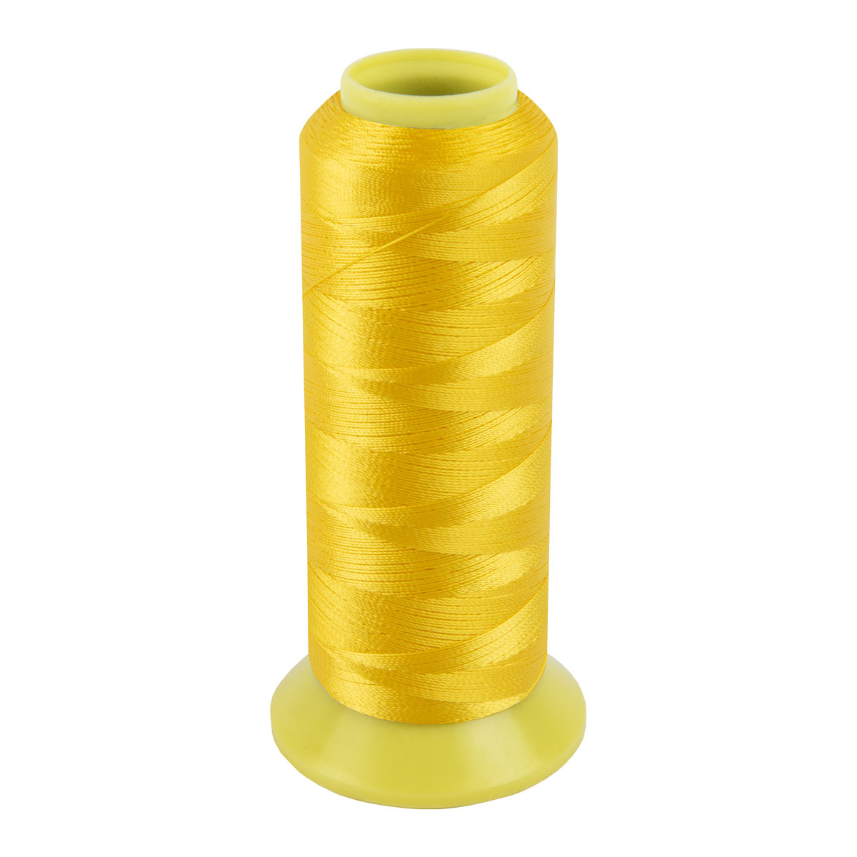 Нитки "Micron" 210D/3 (1000ярд) цв.385 ярко-жёлтый