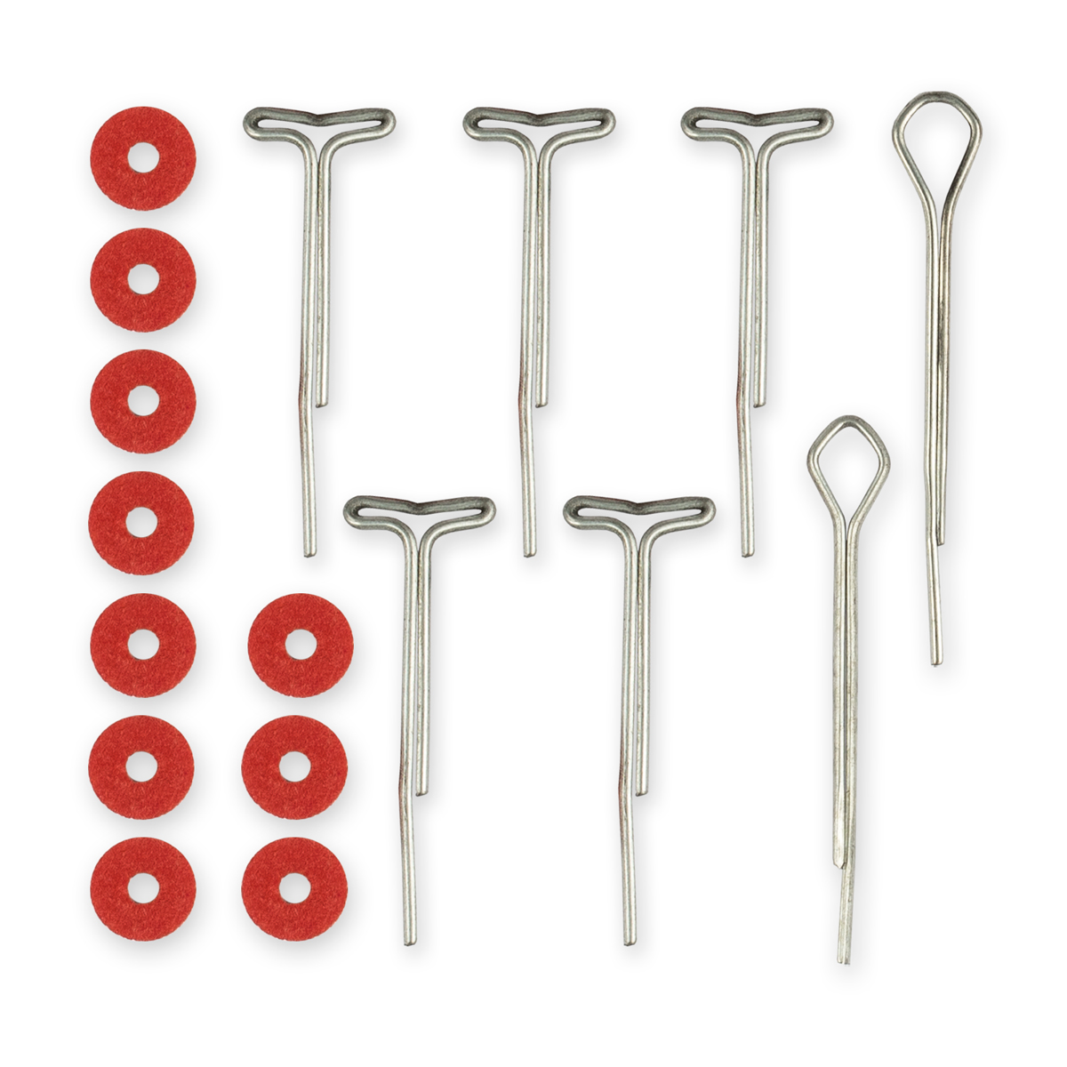 Набор креплений фибра 6мм для игушек NCF-06 "HobbyBy"