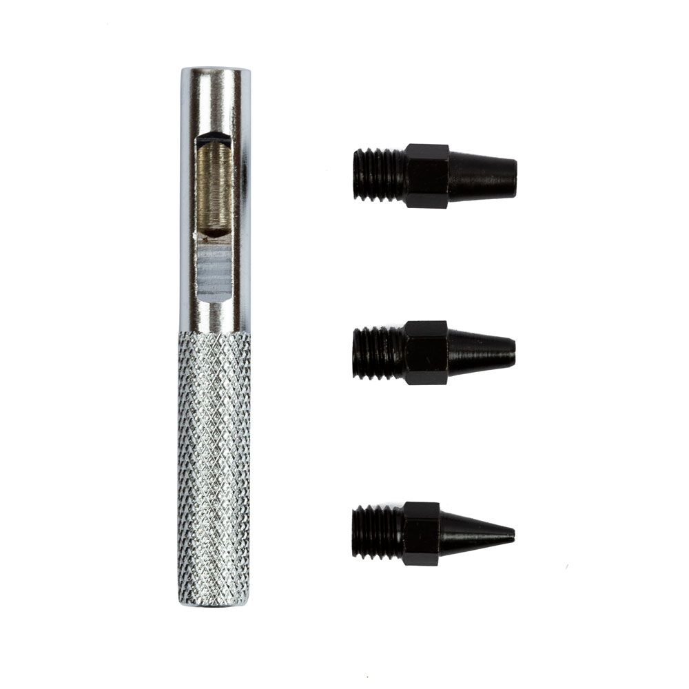 Набор пробойников ручной  PHM-03 (3насадки) "Micron"