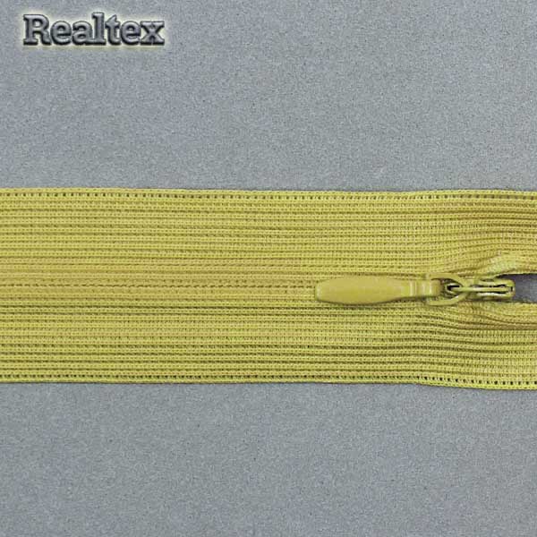  Молния потайная Т.3 20см цв.122 горчица