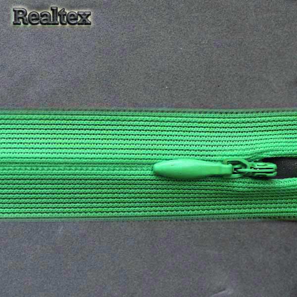  Молния потайная Т.3 50см цв.243 зеленый