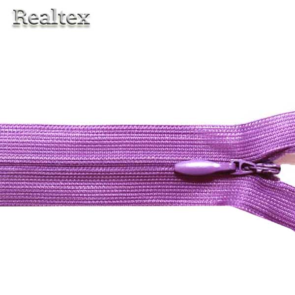 Молния потайная G-013P 20см цв.170 т.сиреневый