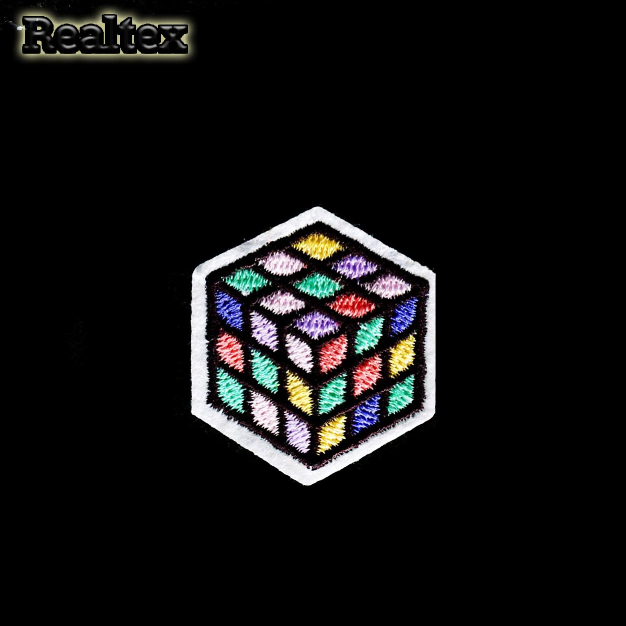  Термоаппликации детские Realtex S-4816 "Кубик рубик" 