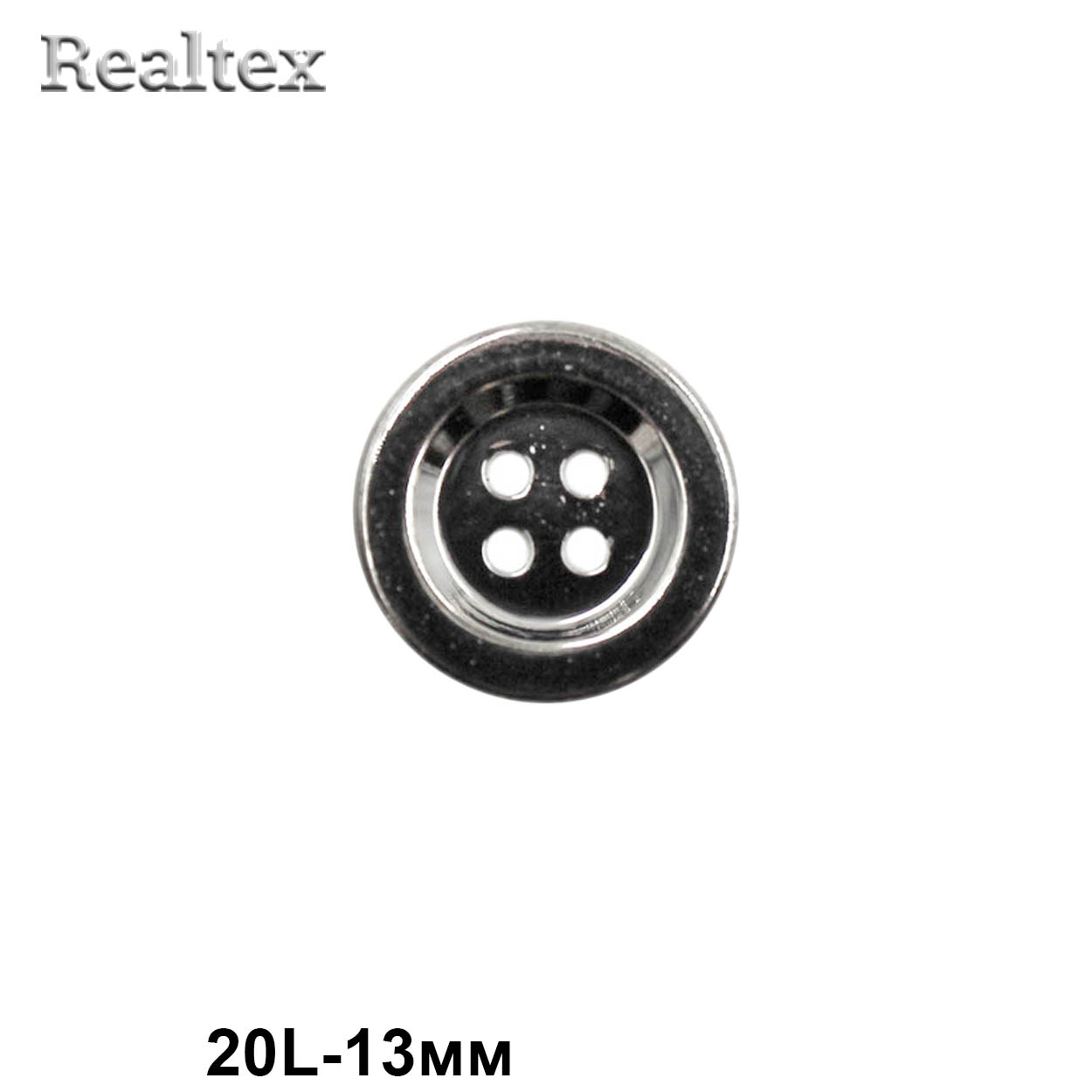 Пуговицы LA 1396 20L (72шт) цв.Pewter