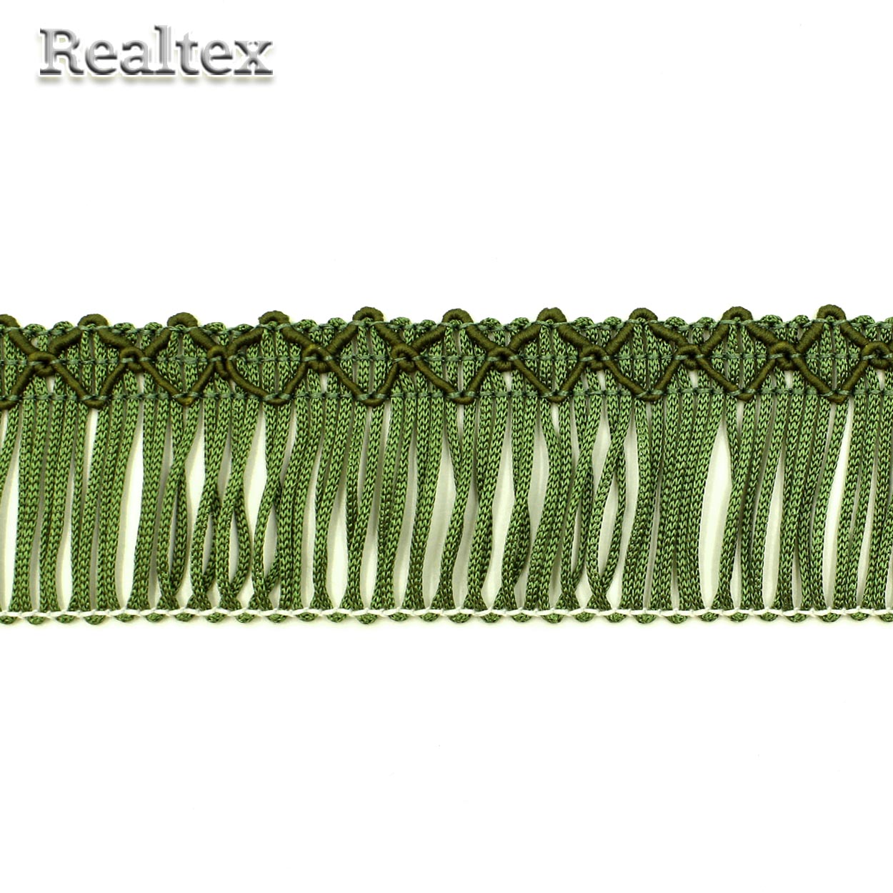 Бахрома 35мм A-06 "Gamma" (16м) цв.079 хаки