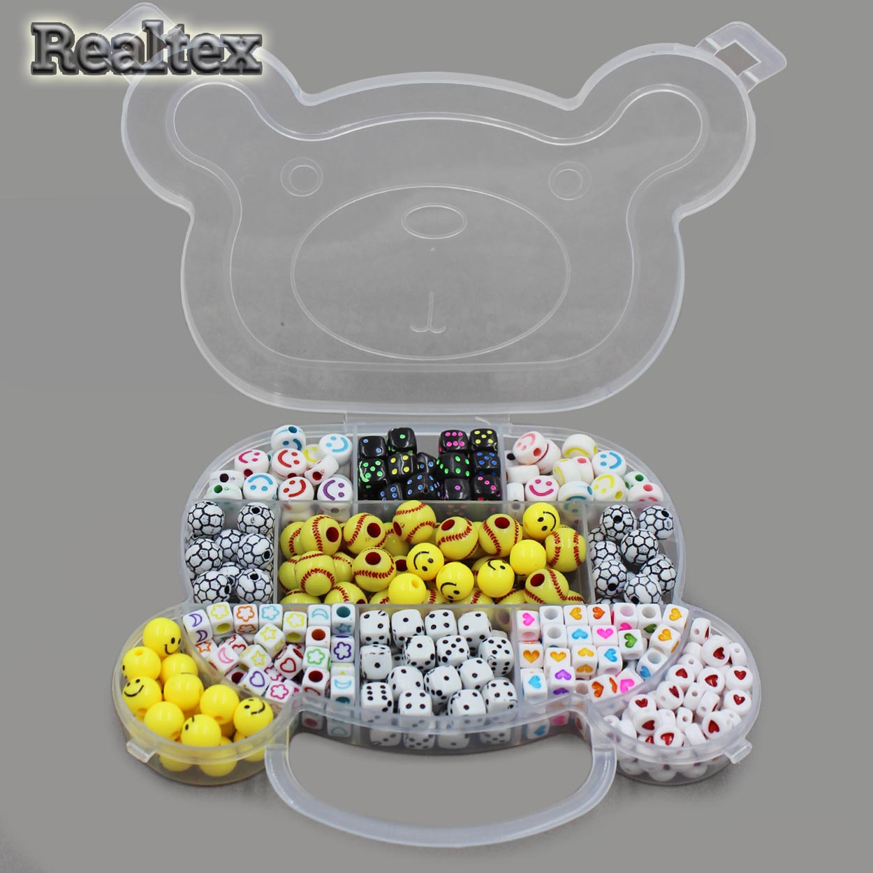 Набор декоративных бусин №3 (120гр)