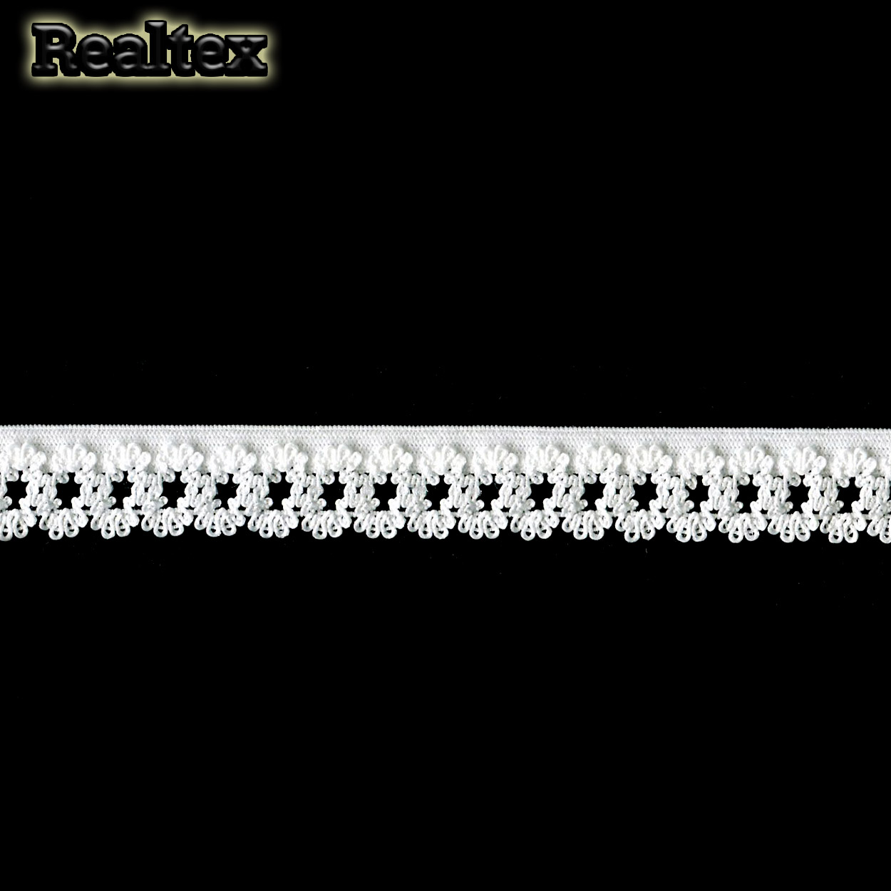 Резинка бельевая Realtex 2173 15мм (50м) цв.белый