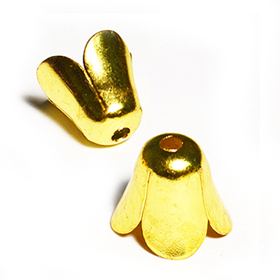 Розетка для бус 17-0033 10*11мм цв.золото