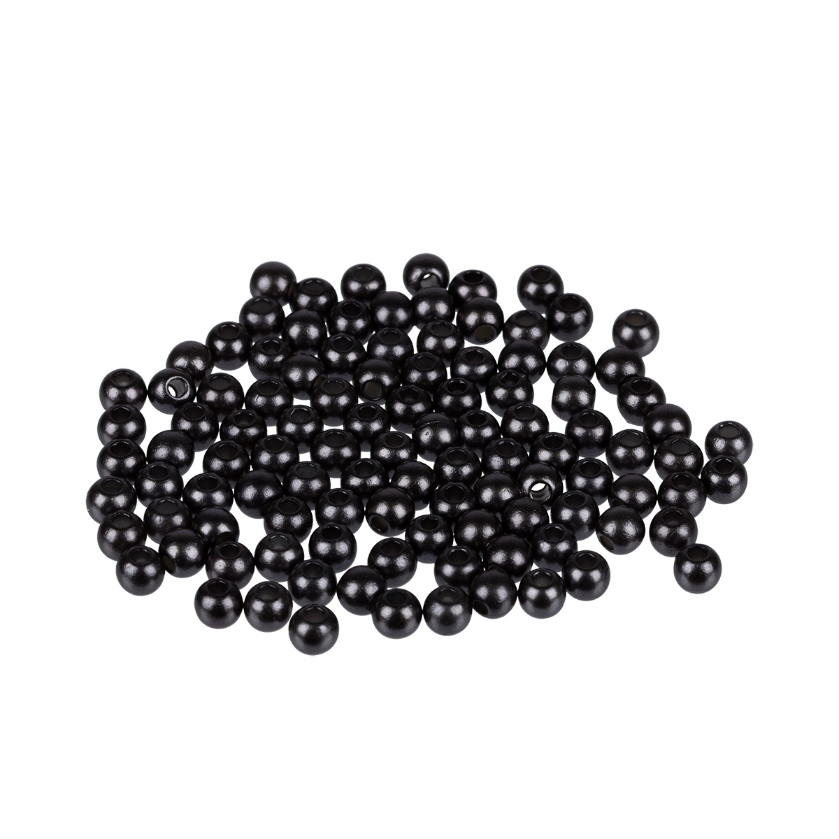 Бусины  4мм "Zlatka" PB (100шт) цв.20 тёмно-серый