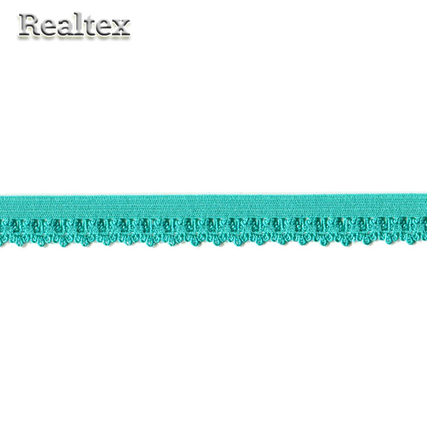 Резинка бельевая 12мм RB 01 цв.A2207 бирюзовый