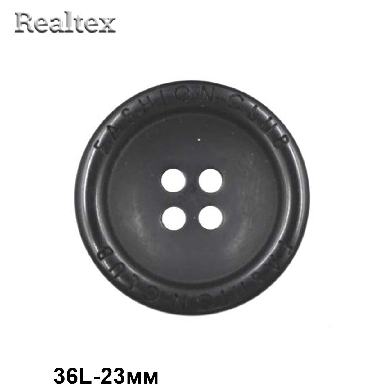 Пуговицы CN A083 36L (72шт) цв.Blk-200