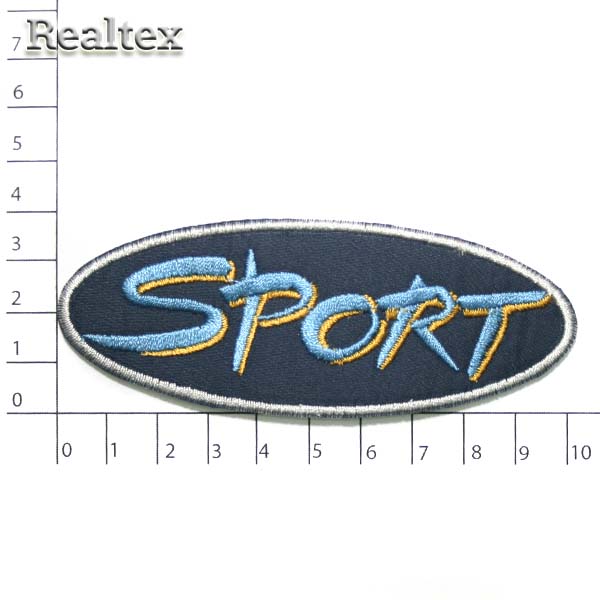 Термоаппликации 56299 "Sport" цв.синий