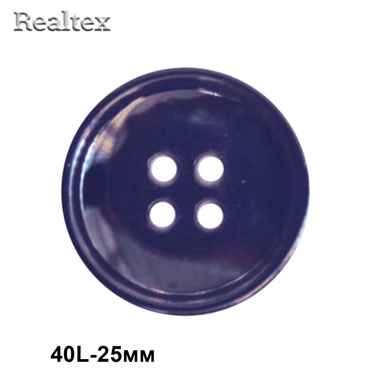 Пуговицы CX K-60 40L (72шт) цв.02-Navy