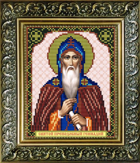 Рисунок на ткани VIA-5050 "Св.Пр. Геннадий" (Art Solo)