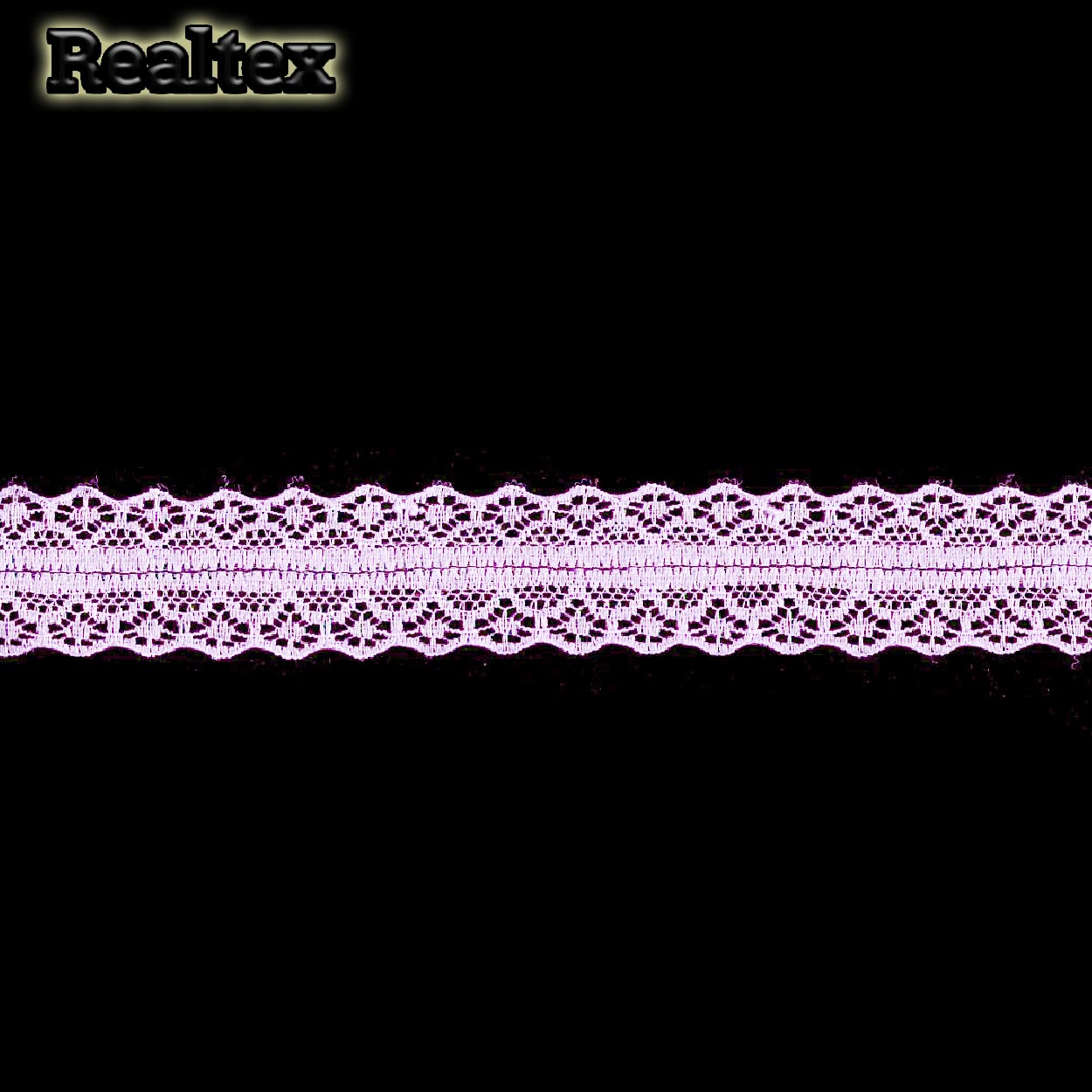 Кружево капроновое  30мм TBY 1659-1 (27,4м) цв.09 светло-розовый