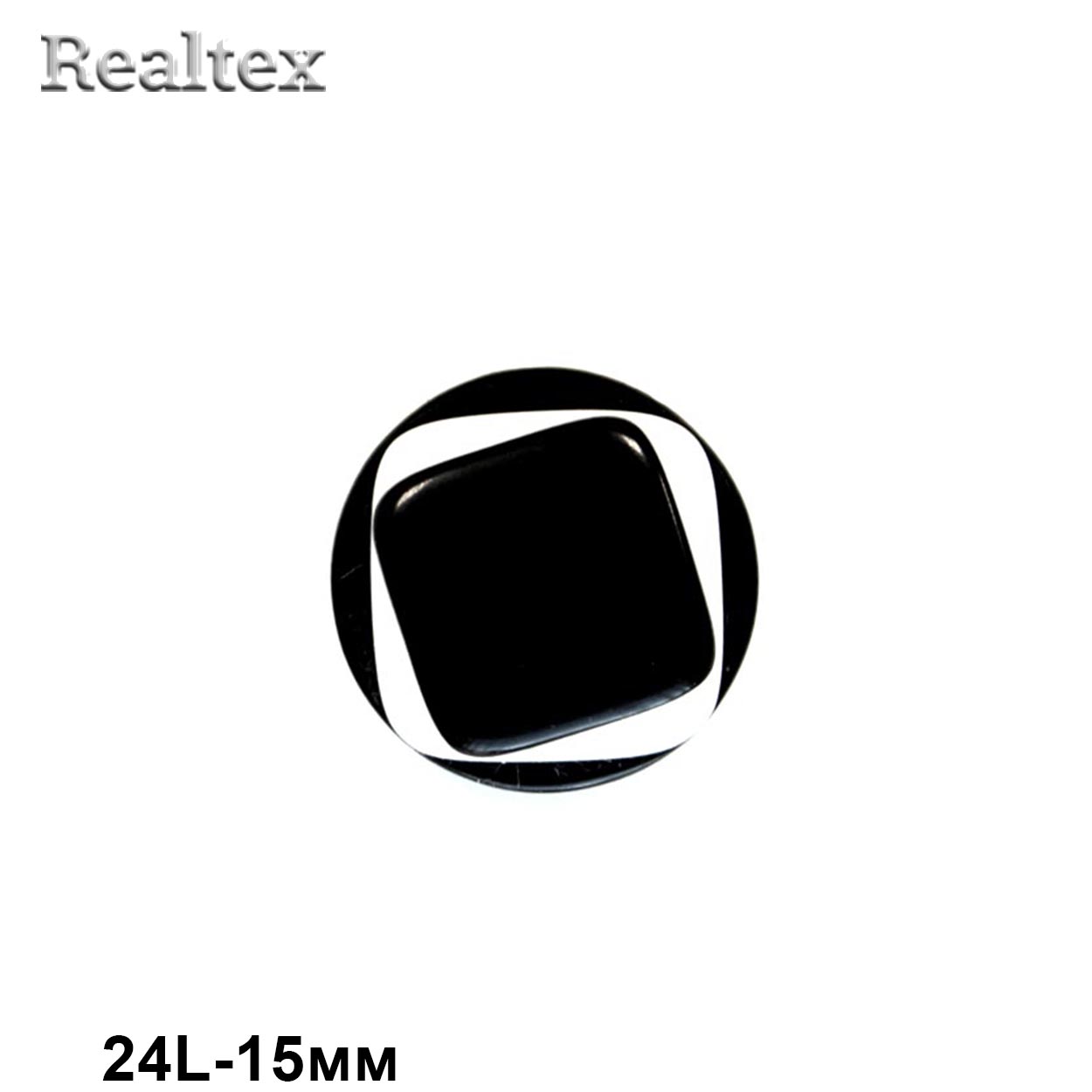 Пуговицы CB 0253 24L (36шт) цв.Blk-01