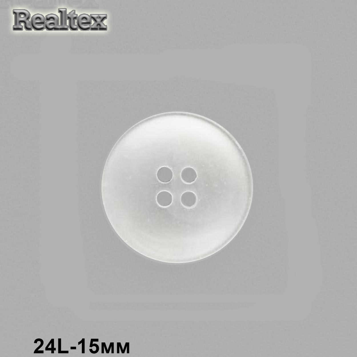 Пуговицы CB 3642 24L (72шт) цв.White 