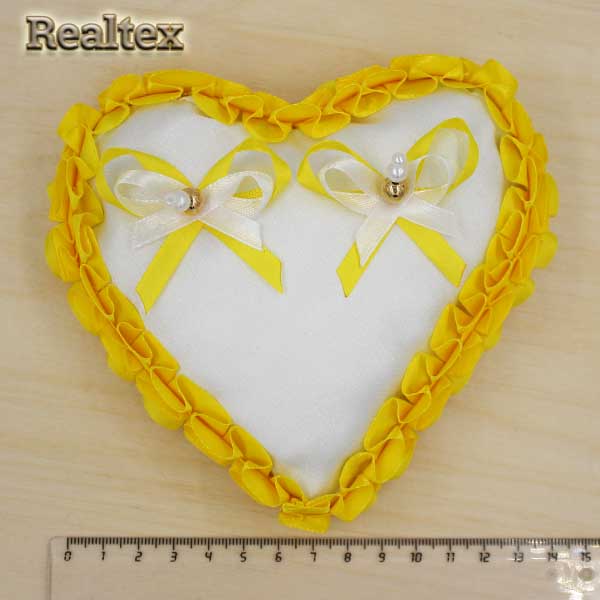 Подушечка для колец №181 цв.3019 желтый