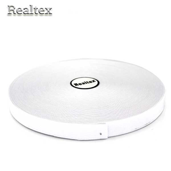 Резинка вязаная Realtex  15мм (40м) цв.белый 