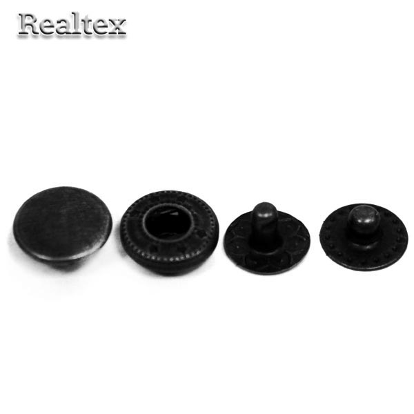 Кнопка рубашечная VT-2 9,5мм "Alfa" цв.оксид 