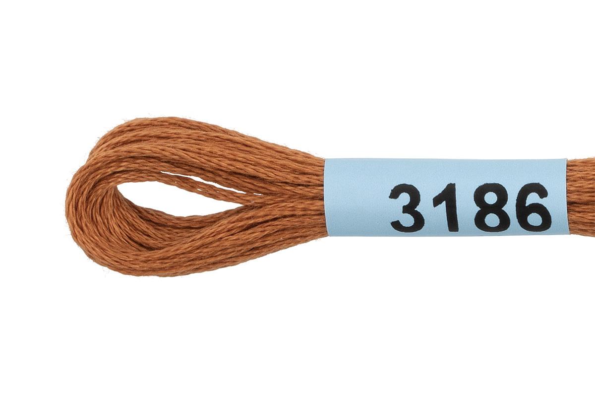 Мулине "Гамма" цв.3186 т.рыжий