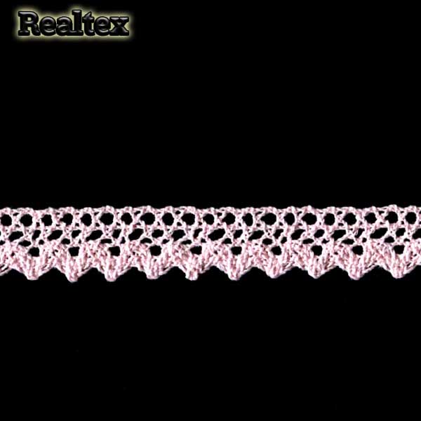 Кружево вязаное  16мм 16.01.078 цв.11 св.розовый