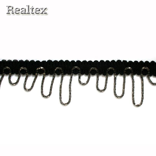 Тесьма CTZ 9825 цв.1 черный