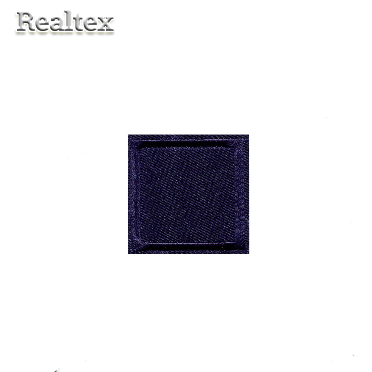  Термоаппликации Realtex S-4452 "Квадрат" цв.синий