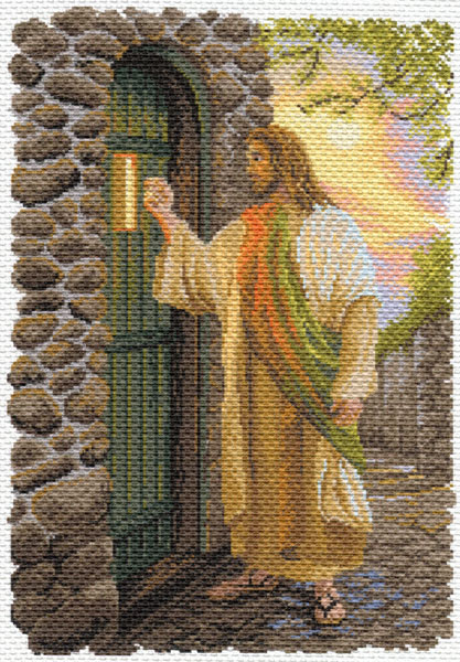 Рисунок на канве МП №1649 "Иисус" 37х49см