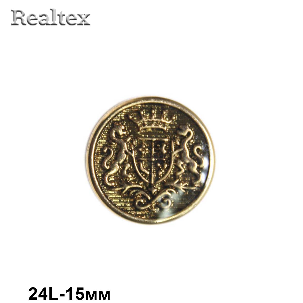 Пуговицы LA X-34 24L (72шт) цв.AG 