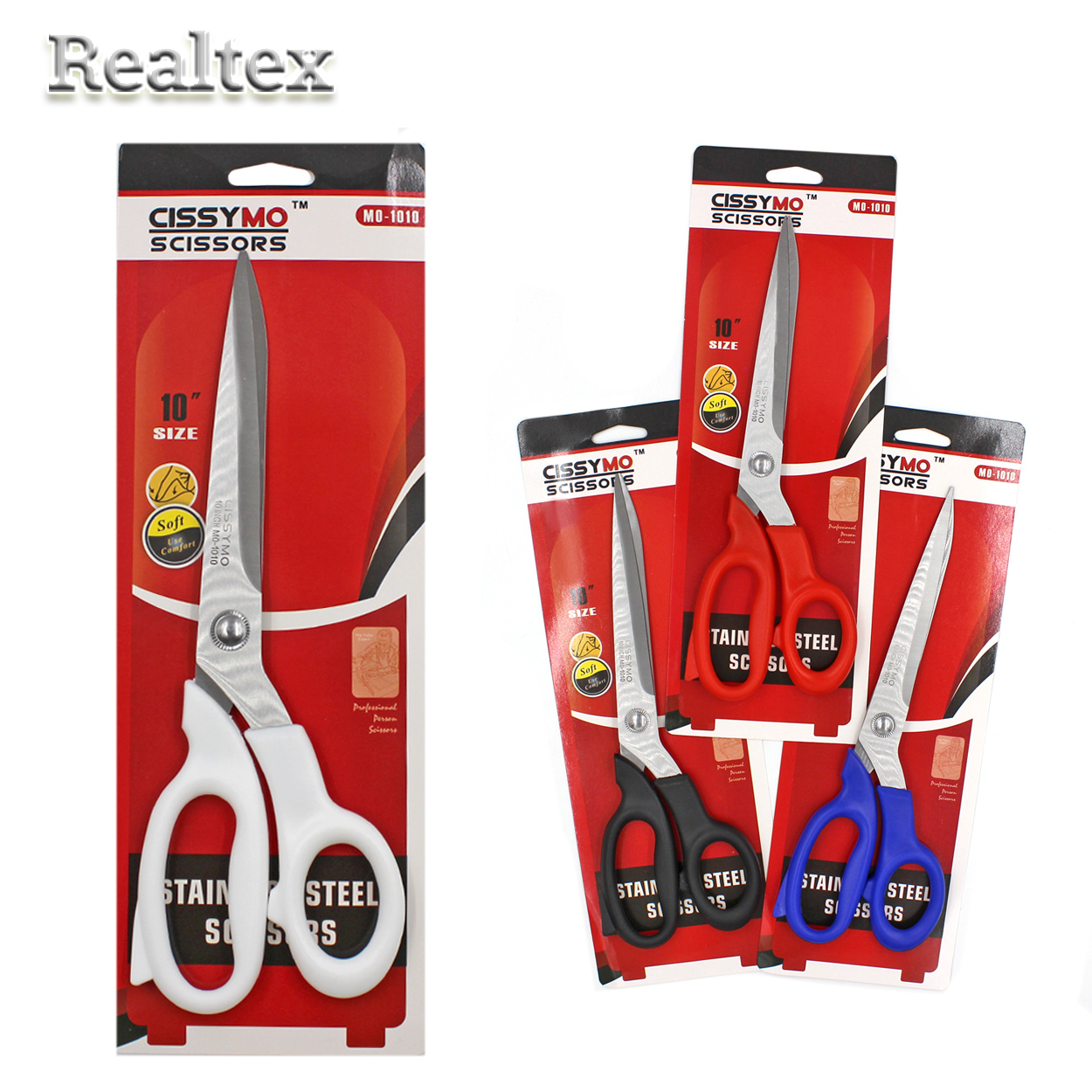 Ножницы Realtex CK-1010 №10 250мм 