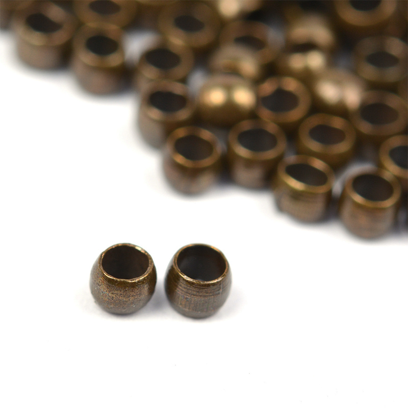 Разделитель для бус MH111935-4 цв.бронза 