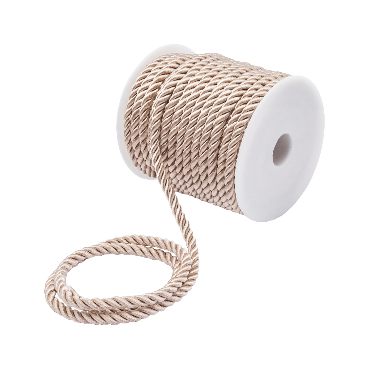 Шнур мебельный 5мм 1AS-168 цв.016 бежевый