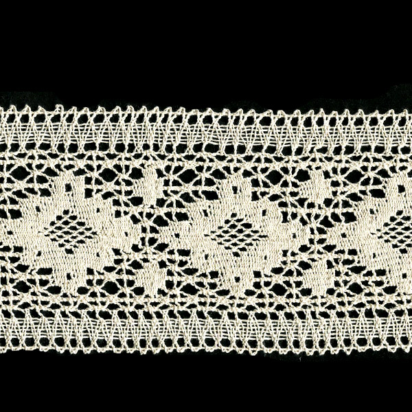 Кружево вязаное 125мм 125.01.062 цв.03 суровый