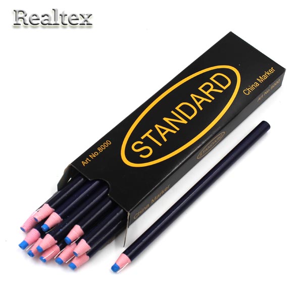 Карандаш Realtex самозатачивающийся, меловой цв.голубой