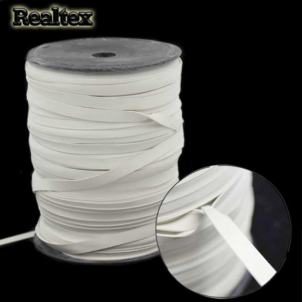 Резинка латексная  6*0,7мм (100м) цв.белый