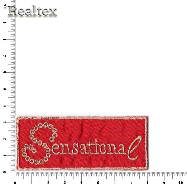 Термоаппликации 13791Р "Sensational" цв.красный 