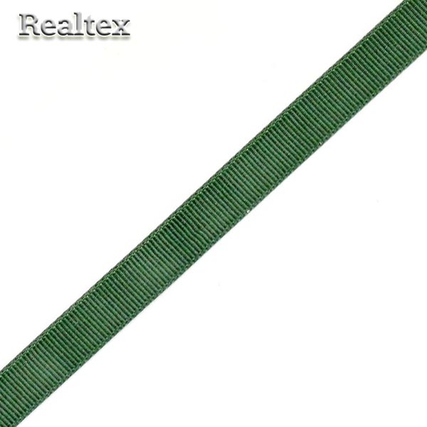 Лента репсовая 12мм RS (27,4м) цв.127 т.зеленый