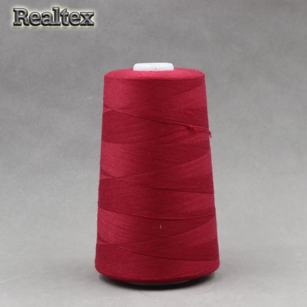 Нитки "Realtex" 40/2 (5000ярд) цв.117 красная фуксия 