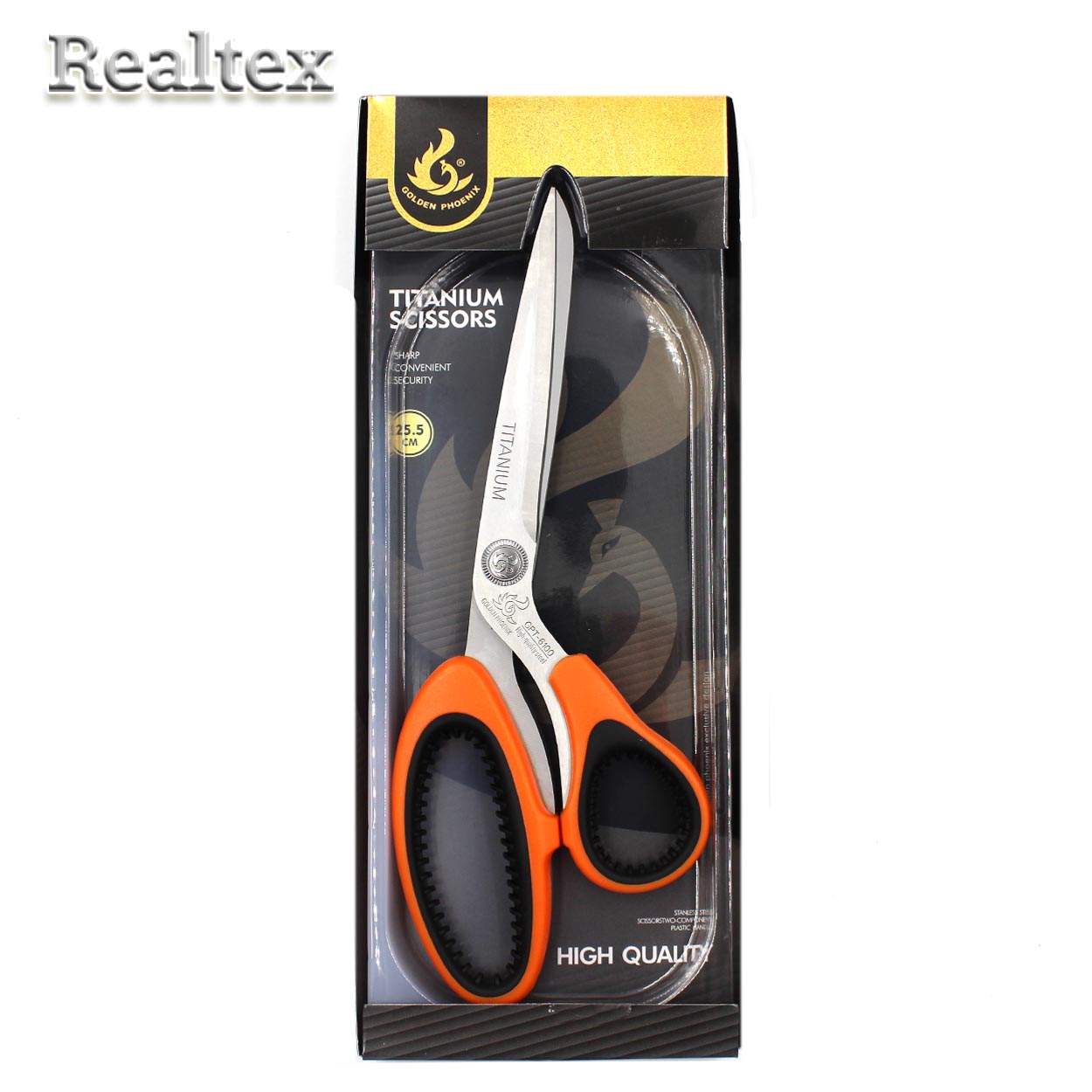 Ножницы Realtex Premium Titanum GPT-6100 255мм