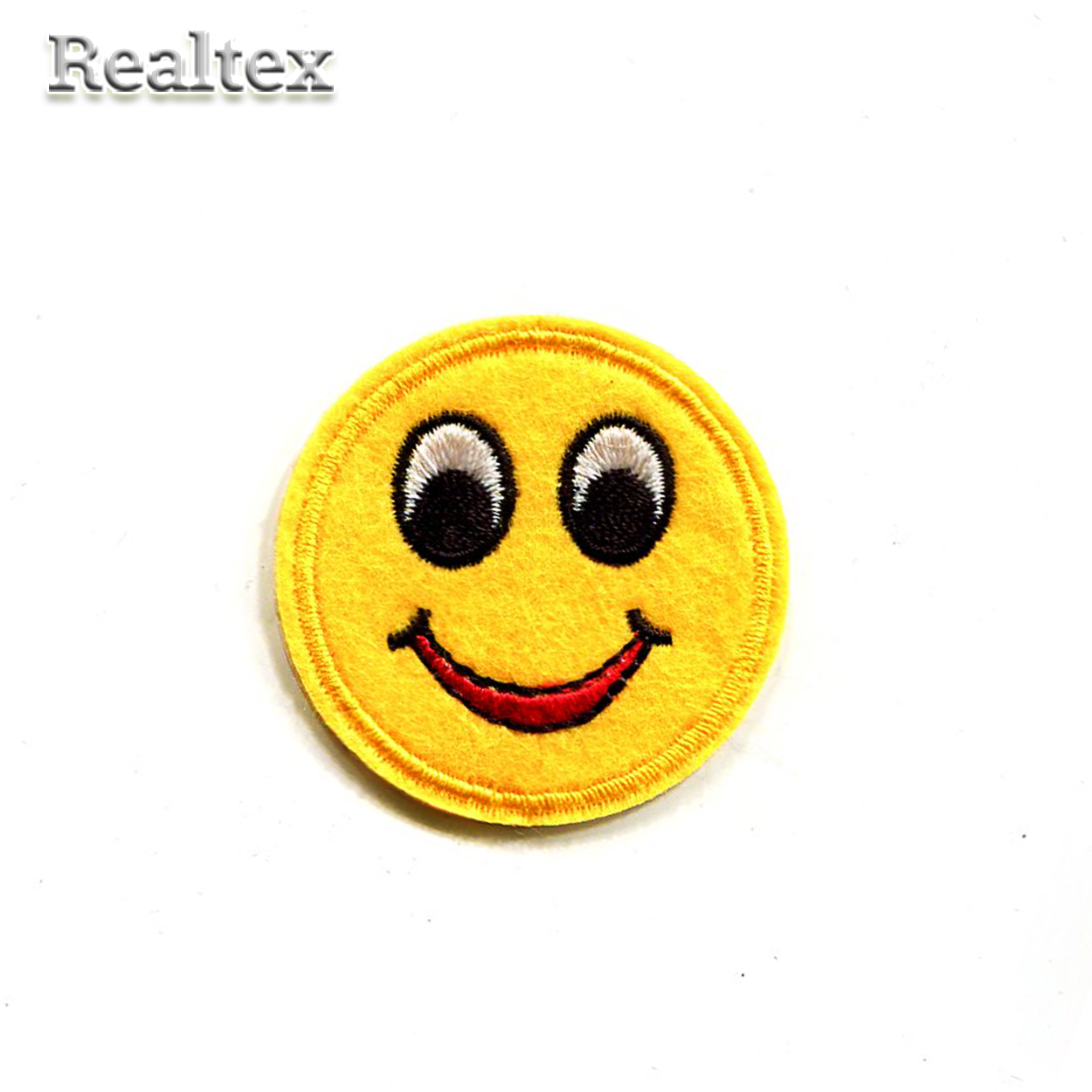  Термоаппликации детские Реалтекс R-1583 "Смайлик" цв.желтый