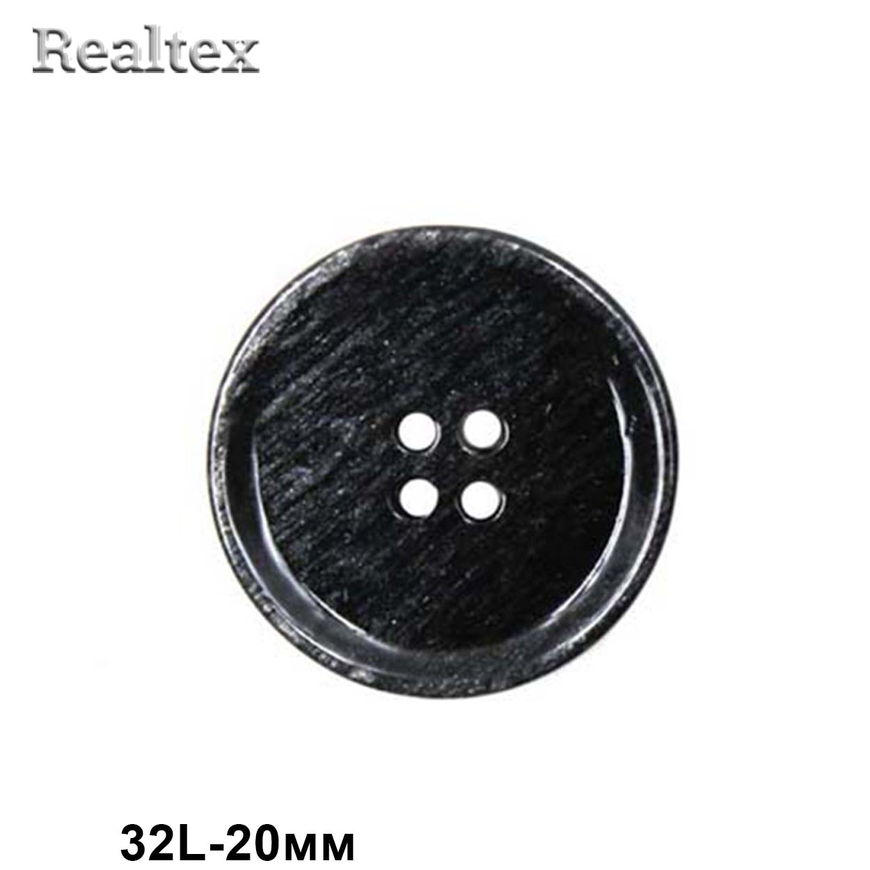 Пуговицы CN 2710 32L (72шт) цв.Black