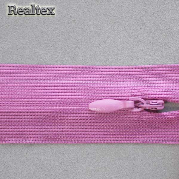  Молния потайная Т.3 50см цв.173/304Б ярко-сиреневый