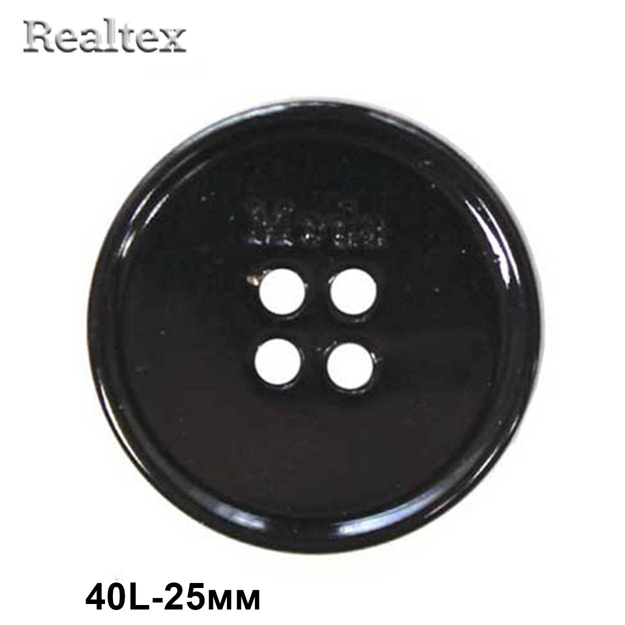 Пуговицы CX K-68 44L (36шт) цв.Black