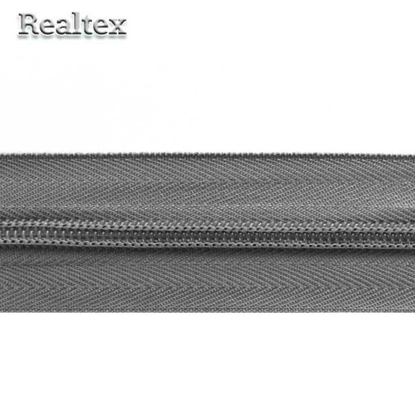 Молния рулонная витая Т.5 (200м) цв.316С серый