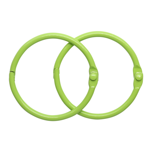 Кольца для альбомов 40мм 5AS-106 цв.салатовый