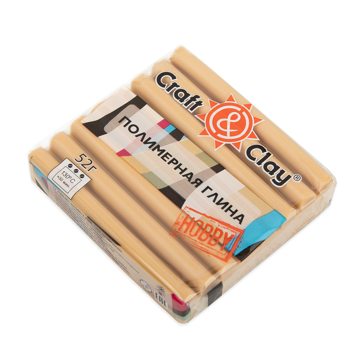 Полимерная глина кашемир CCH "Craft&Clay" цв.1708 имбирный пряник